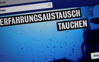 „Erfahrungsaustausch Tauchen“ – Der Taucher-Treff auf Facebook