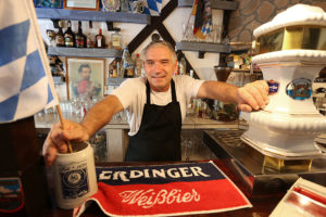 Peter Maisenberger in seinem Restaurant in Moraira.