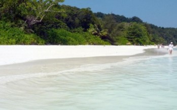 Touristen zerstören Natur