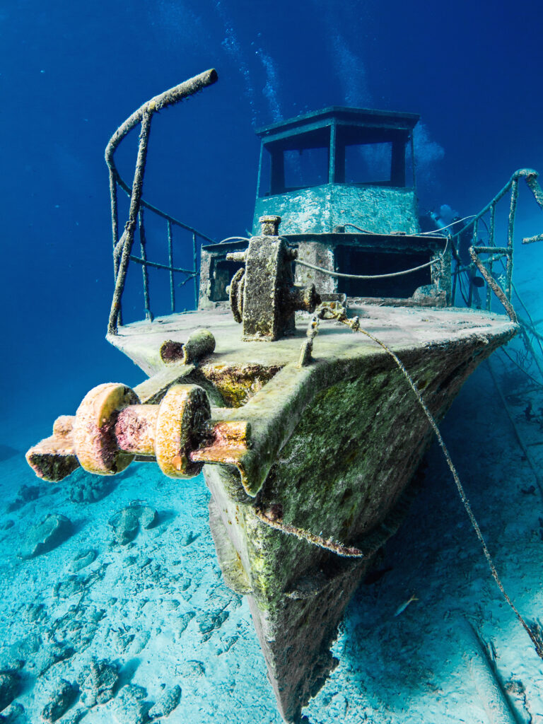 Diving_ The Kappel Shipwreck© Aruba Tourism Authority_Romeo Penacino